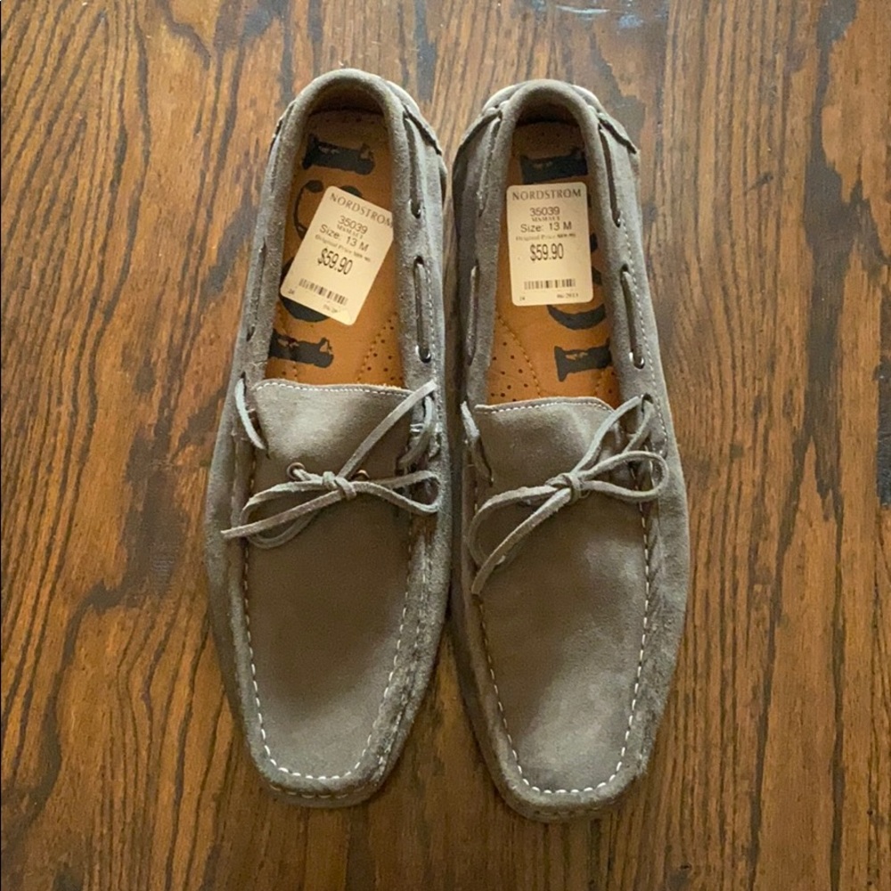 Nordstrom’s 1901 Loafers Size 13 GREY